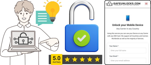 SafeUnlocks Service illustration - recommended unlock option